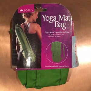 Lotus Yoga Mat Bag